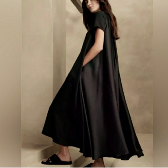 Banana Republic Aurelia Maxi Dress Size M - Picture 2 of 13